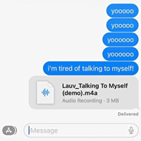 Lauv Talking To Myself Ǻ ٹ 