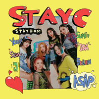 STAYC(스테이씨) 사랑은 원래 이렇게 아픈건가요 악보 앨범 자켓
