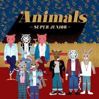 슈퍼주니어 Animals 악보 앨범 자켓