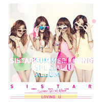 씨스타 Loving U (러빙유) 악보 앨범 자켓