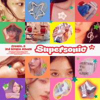 프로미스나인 Supersonic  악보 앨범 자켓